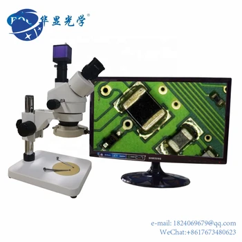EOC Digital 0745 микроскоп для электронных печатных плат, ювелирных изделий, мобильного телефона, стереобинокулярный микроскоп для тринокуляра
