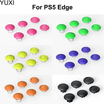 YUXI 6 шт. колпачки для ручек для джойстика, перекидной чехол для джойстика для PS5 Edge Elite, джойстик, геймпад, аксессуар для джойстика, контроллер для джойстика