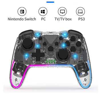 Контроллер YLW Nintendo Switch Беспроводные Bluetooth-геймпады для Nintendo Switch Pro OLED для консоли PS3 PC TV Джойстик управления