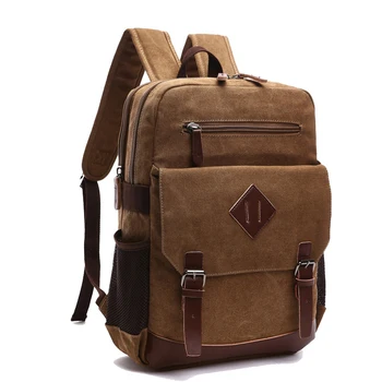 Мужской рюкзак, винтажный холщовый рюкзак, мужские дорожные сумки, рюкзак большой емкости, сумка для ноутбука, школьная сумка высокого качества, НОВАЯ