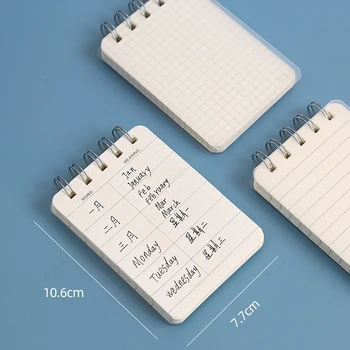 200-Страничный Линейный Мини-Карманный Дневник A7 Notebook To Do Notepad Офисные Аксессуары Notebook Acessórios Word Blank Grid Diary