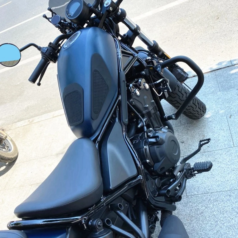 Наклейка для защиты бензобака мотоцикла, накладка на крышку топливного бака для Honda REBEL500 REBEL300 REBEL CMX 500 300 CM500 CM300